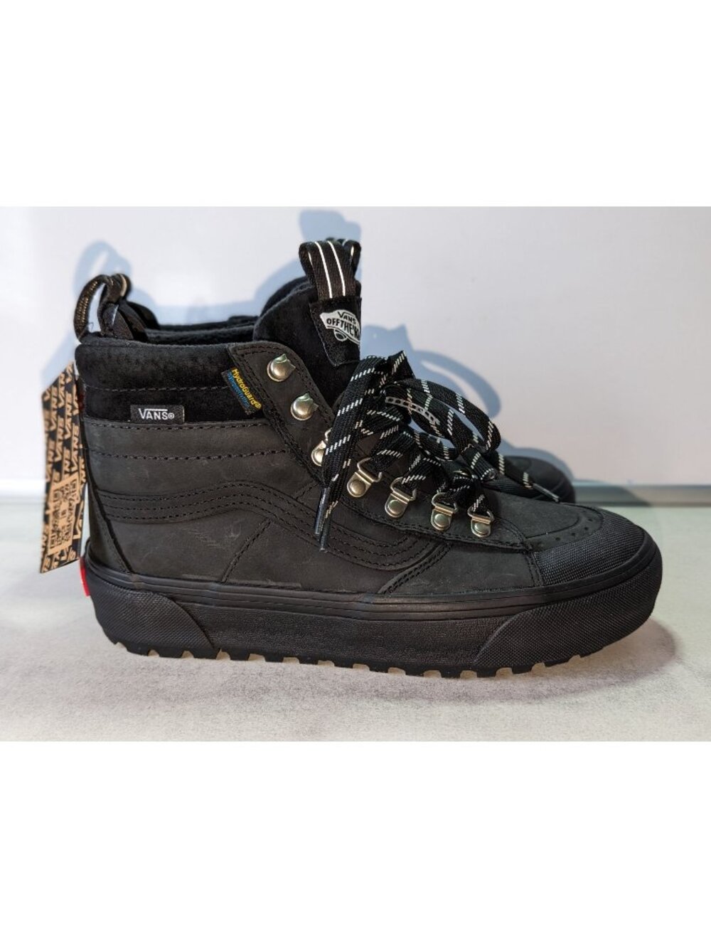 NEW Vans Sk8-Hi DR MTE-2 Blackout/Black Iguchi MTE Hi-Top Sneaker Boot Men 6.5 W